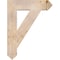 Ekena Millwork Traditional Arts & Crafts Smooth Bracket, Douglas Fir, 5 1/2"W x 26"D x 34"H BKT06X26X34TRA03SDF - alternate 4